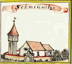 Schmelwitz - Kościół, widok ogólny